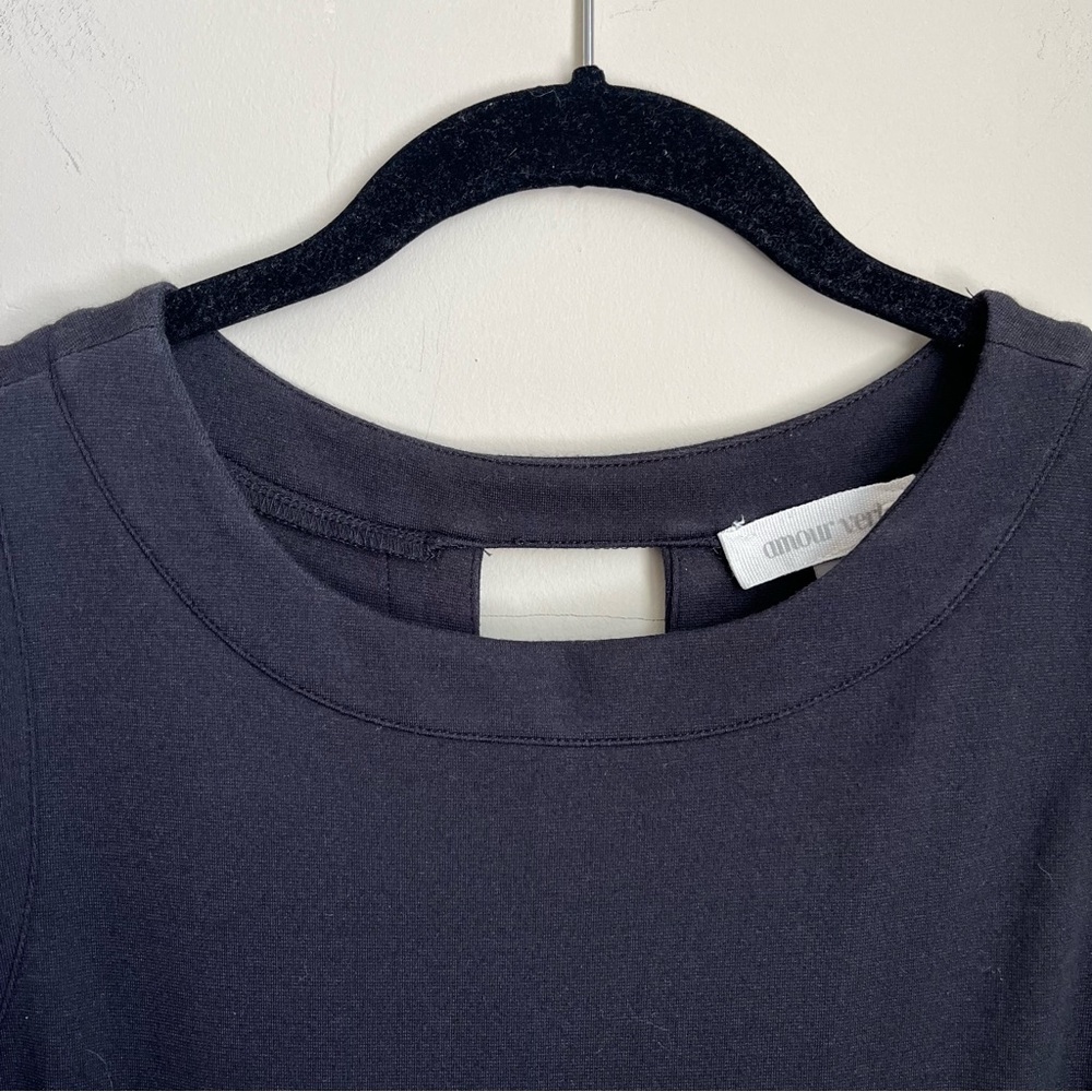 amour vert 100% cotton drop waist tennis dress - Picture 5 of 14